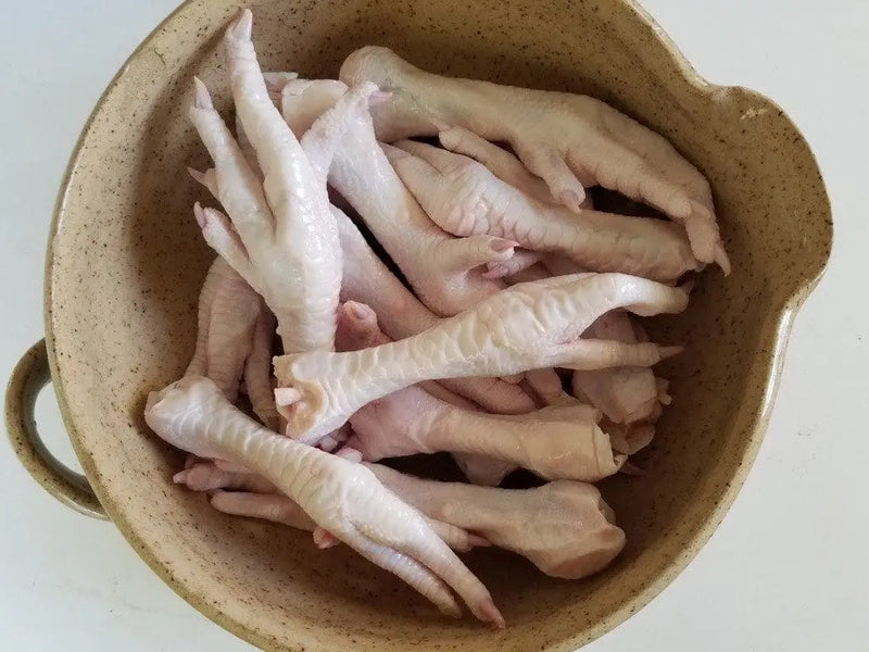 Pasture-Raised Chicken Feet