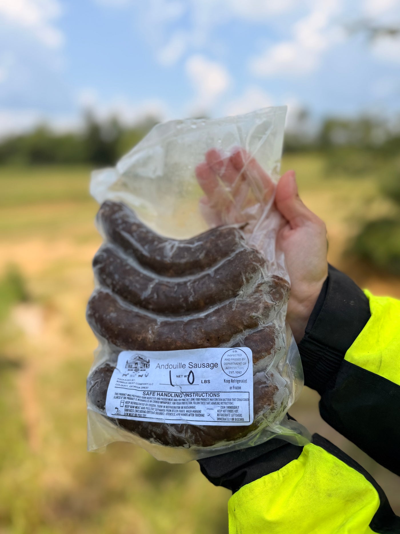 Smoked Andouille Sausage