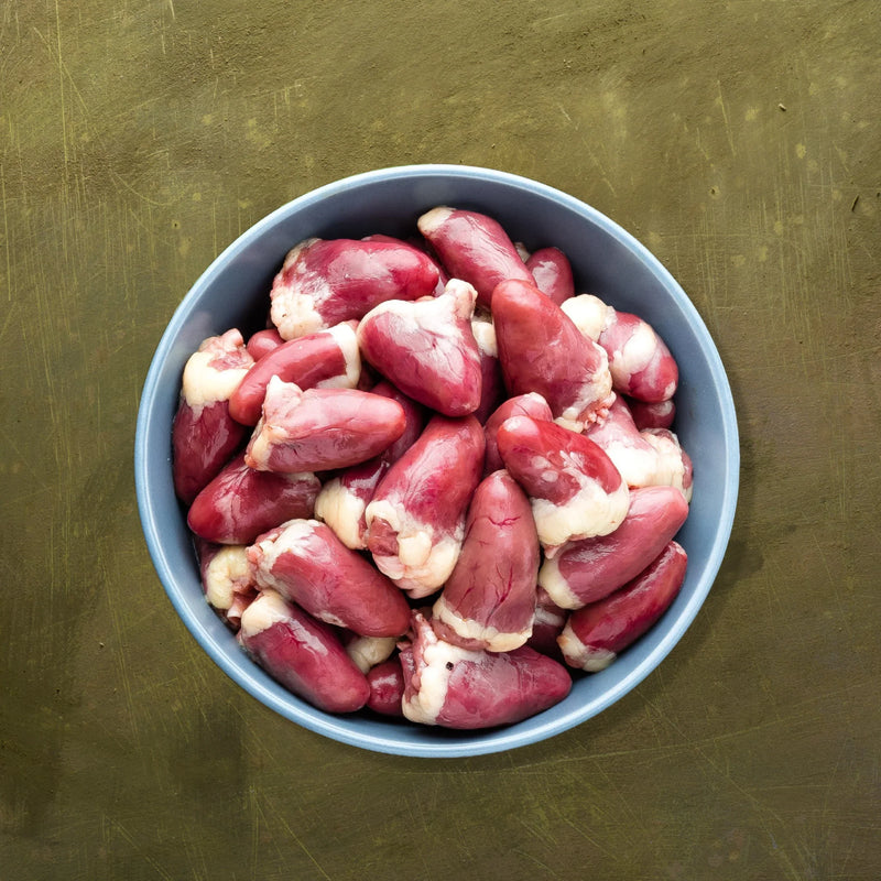 Pasture-Raised Chicken Hearts